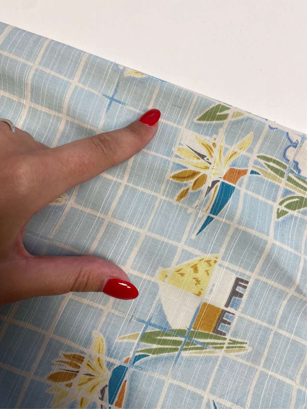 Vintage Hawaiian blue shirt with island pattern - 2XL - Image 3