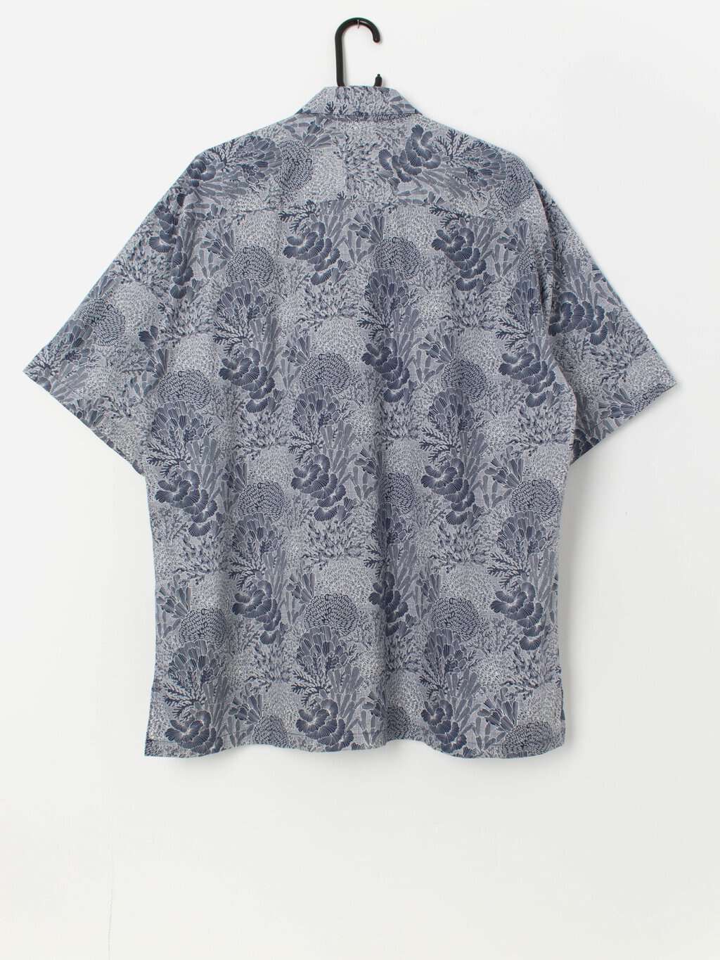 Vintage Hawaiian shirt with fan pattern - XL - Image 3