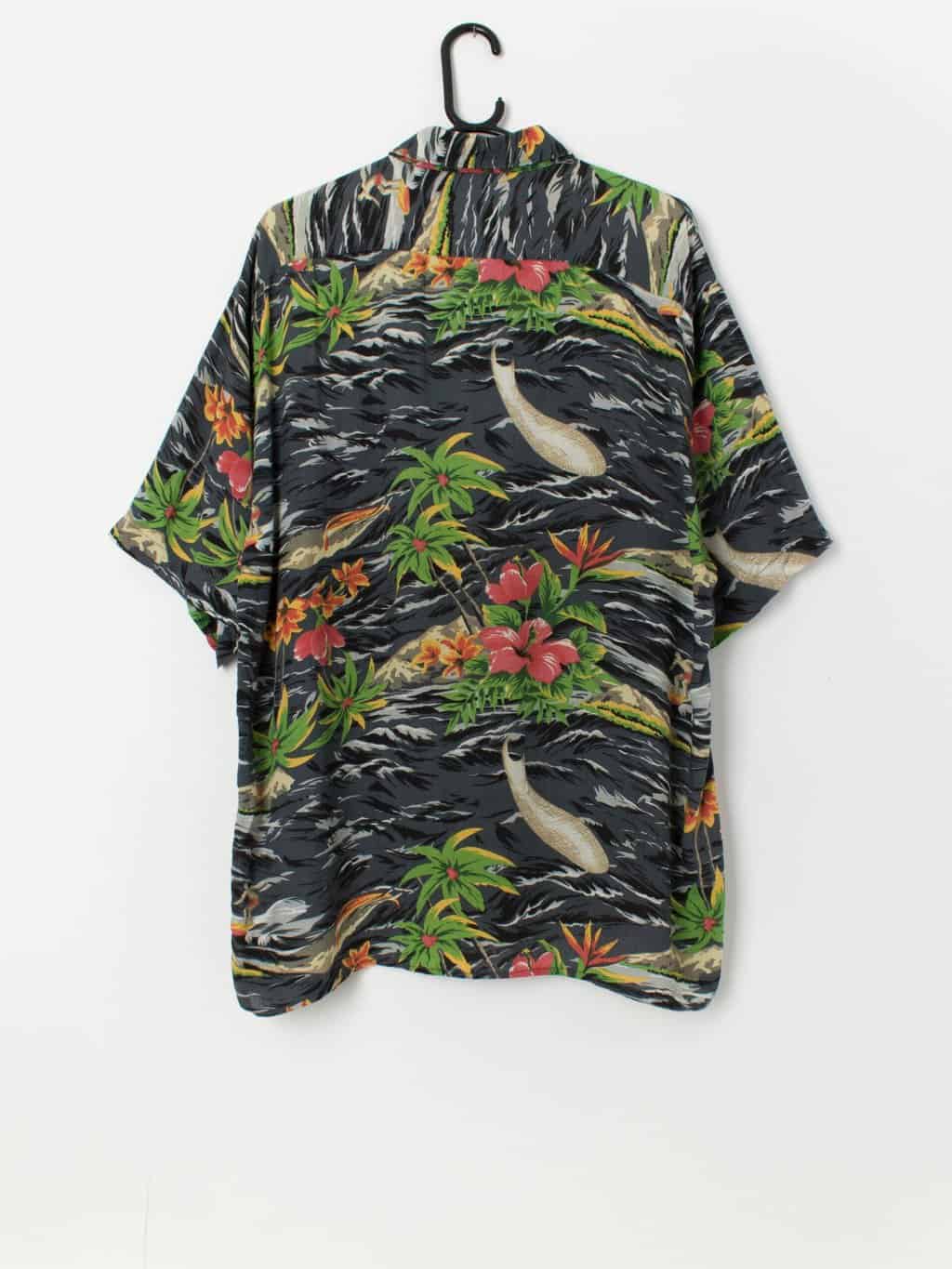Vintage Hawaiian surfer shirt - Large - Image 3