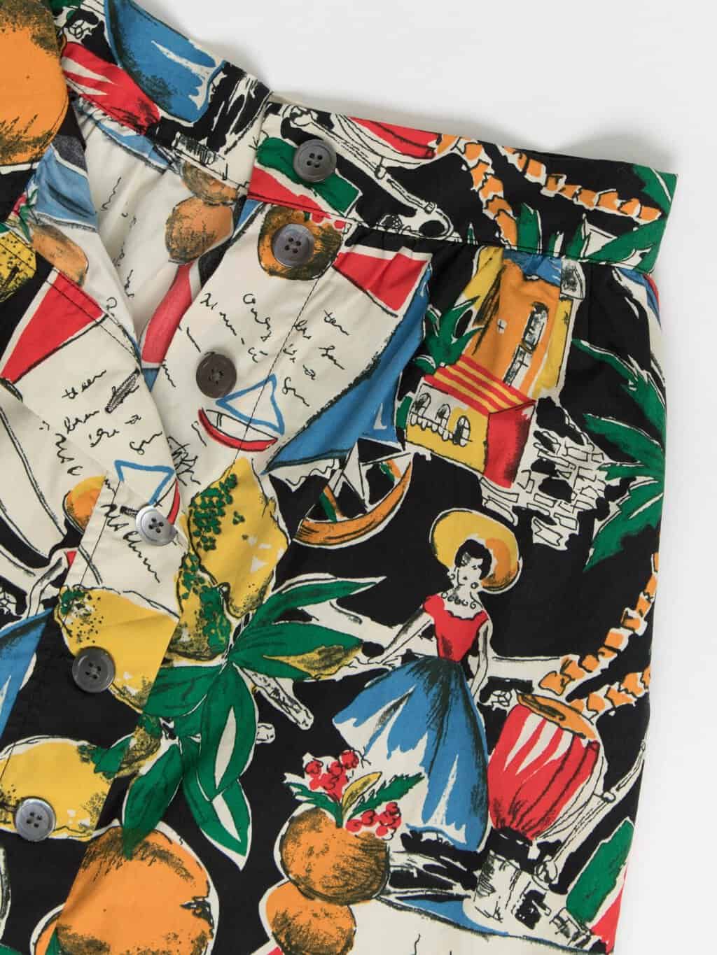 Vintage J. Crew fruit patterned skirt - XS - Image 2