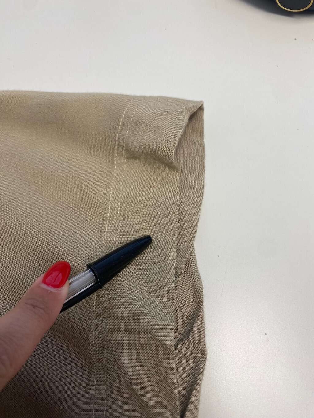 Vintage moped graphic shirt in khaki green - XL - Image 6