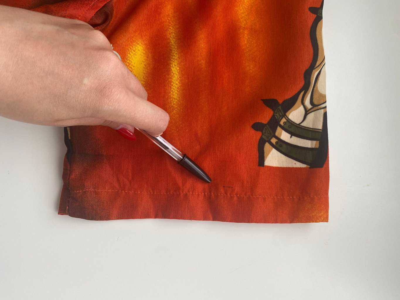 Vintage Samurai Showdown shirt in vibrant orange, oversized - XL - Image 5