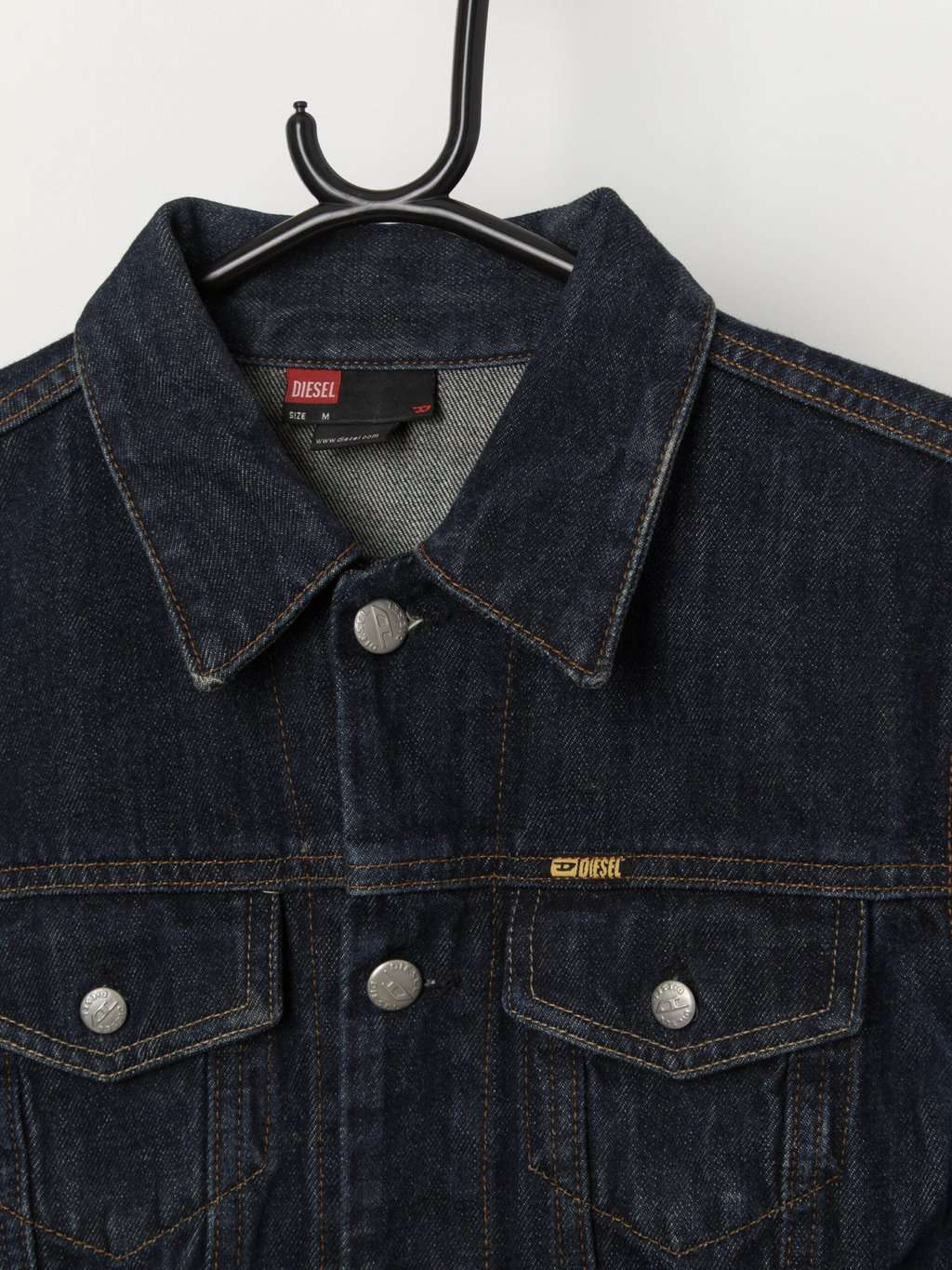Women's Diesel denim jacket in dark blue - S / M - Image 2