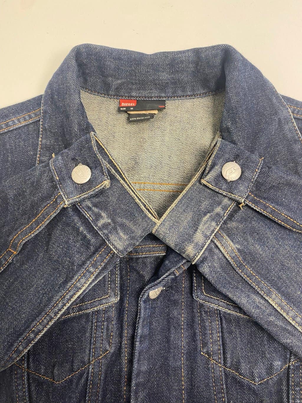 Women's Diesel denim jacket in dark blue - S / M - Image 4