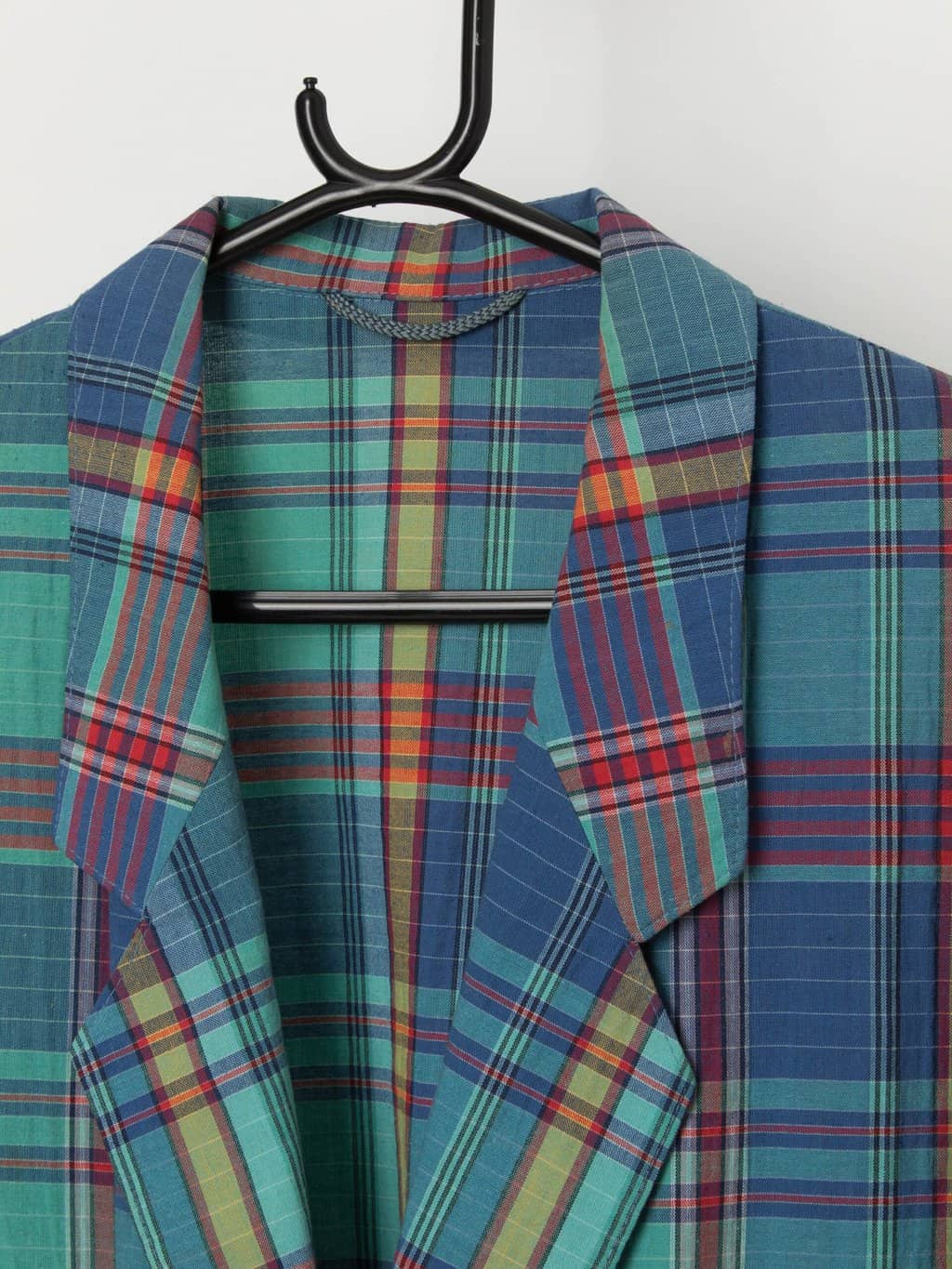 Vintage St Michael oversized jacket with plaid pattern - Medium - Image 2