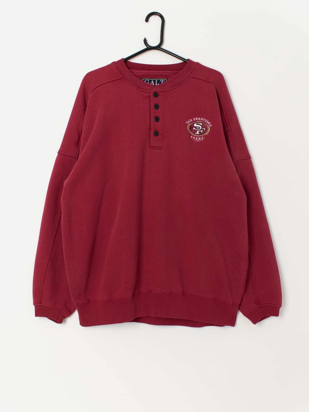 90s vintage Galt Sand San Francisco red sweatshirt - Large / XL