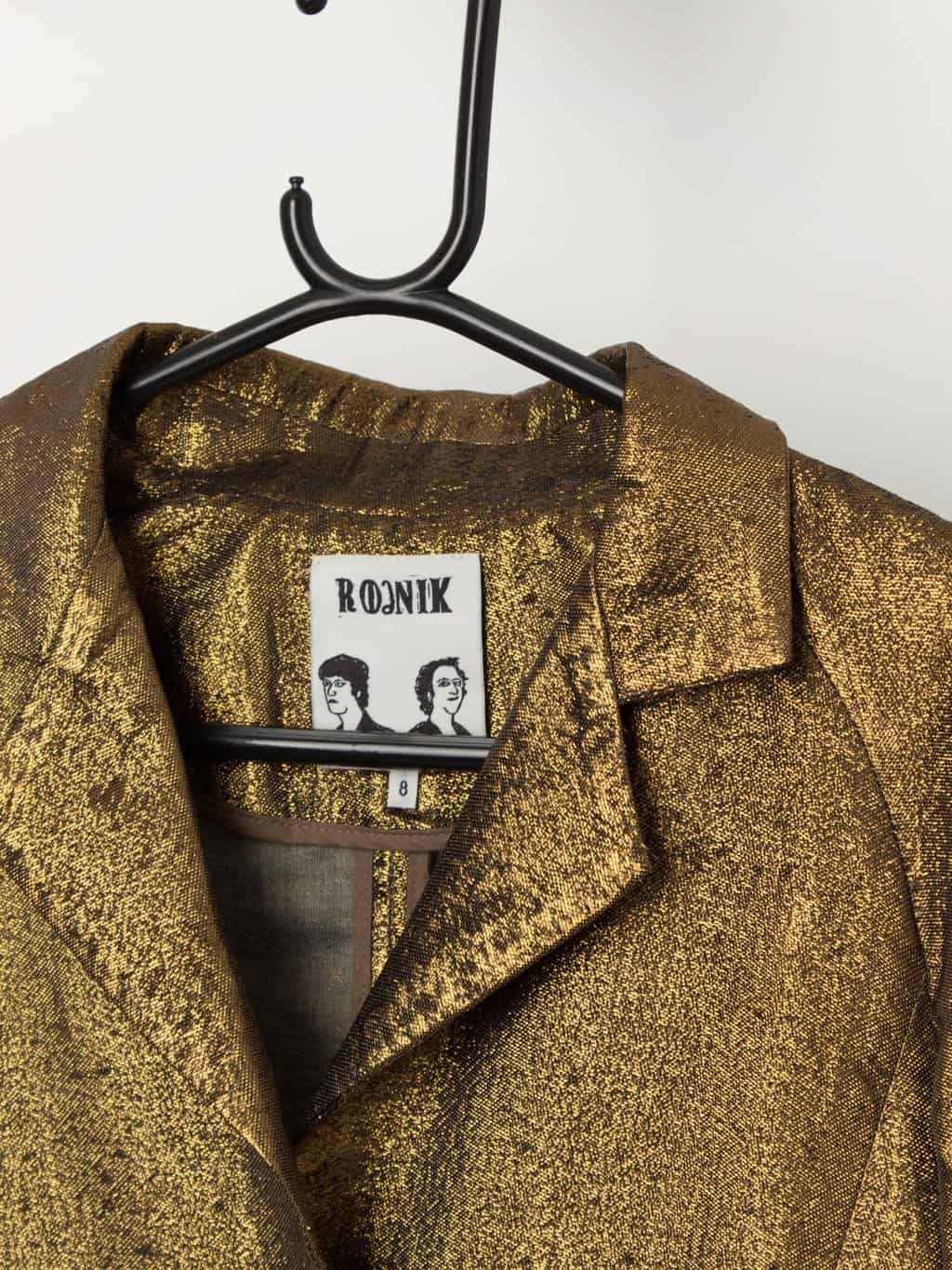 Rodnik clockwork jacket in gold - Small - Image 2