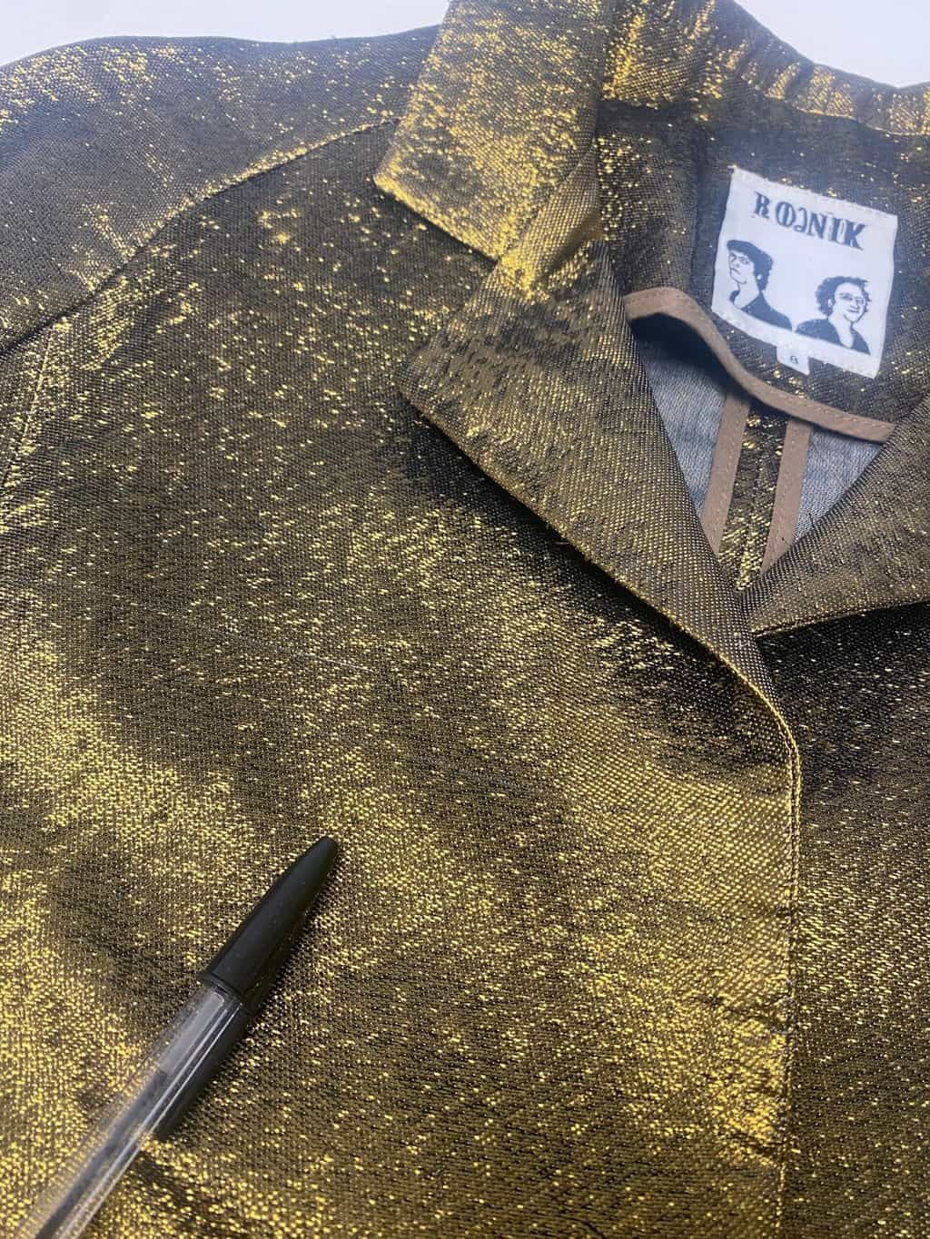 Rodnik clockwork jacket in gold - Small - Image 4