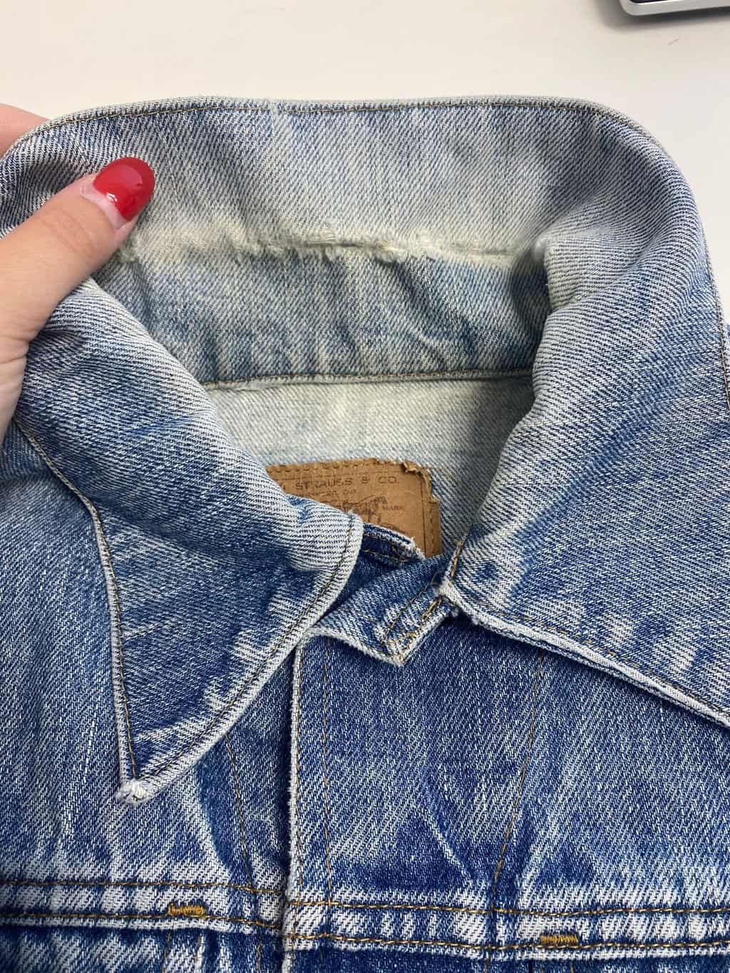 Rare vintage Levis orange tab western jean jacket - Small - Image 6