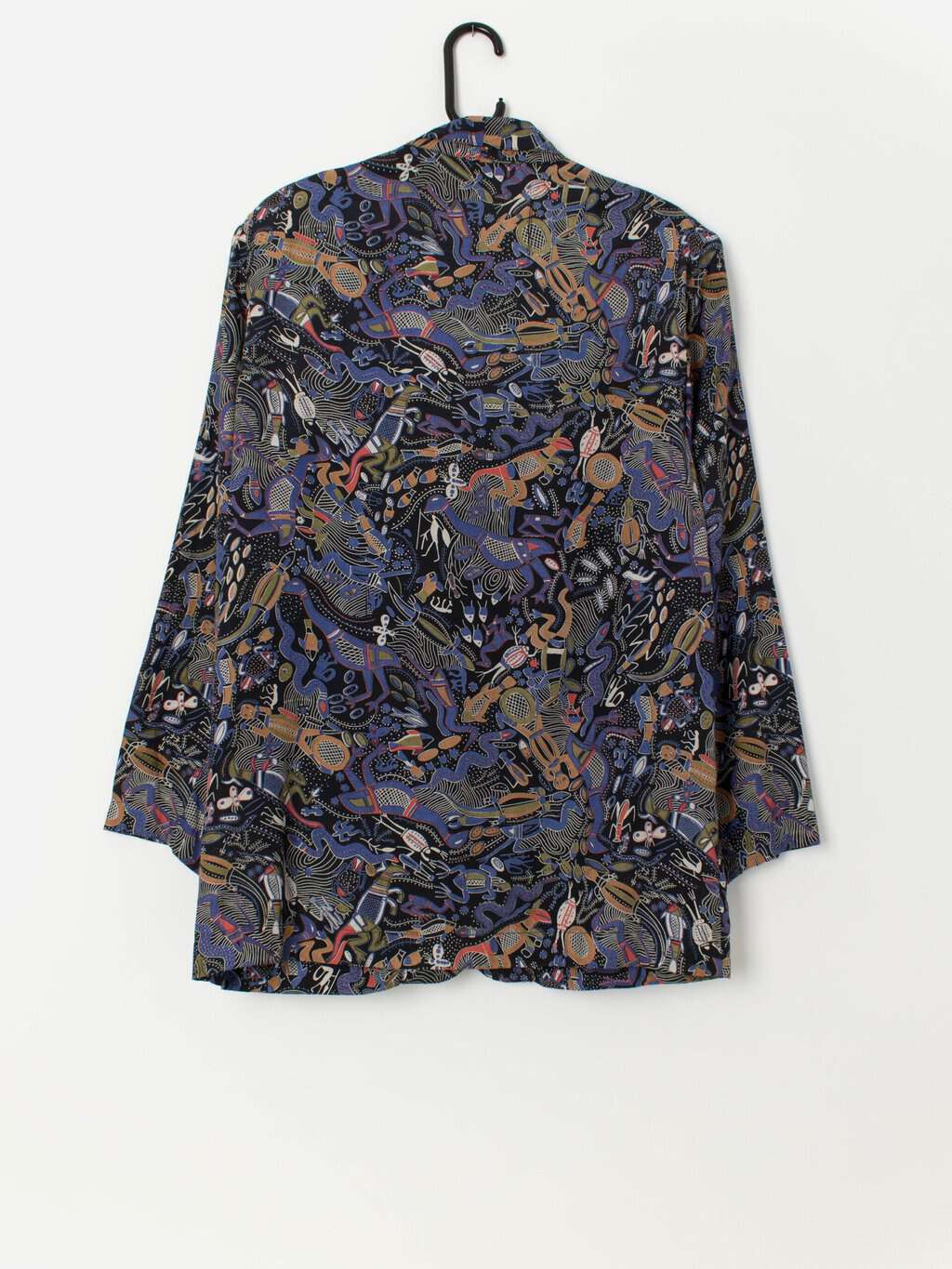 80s vintage French Connection jacket with stunning pattern - Medium / Large - Image 3