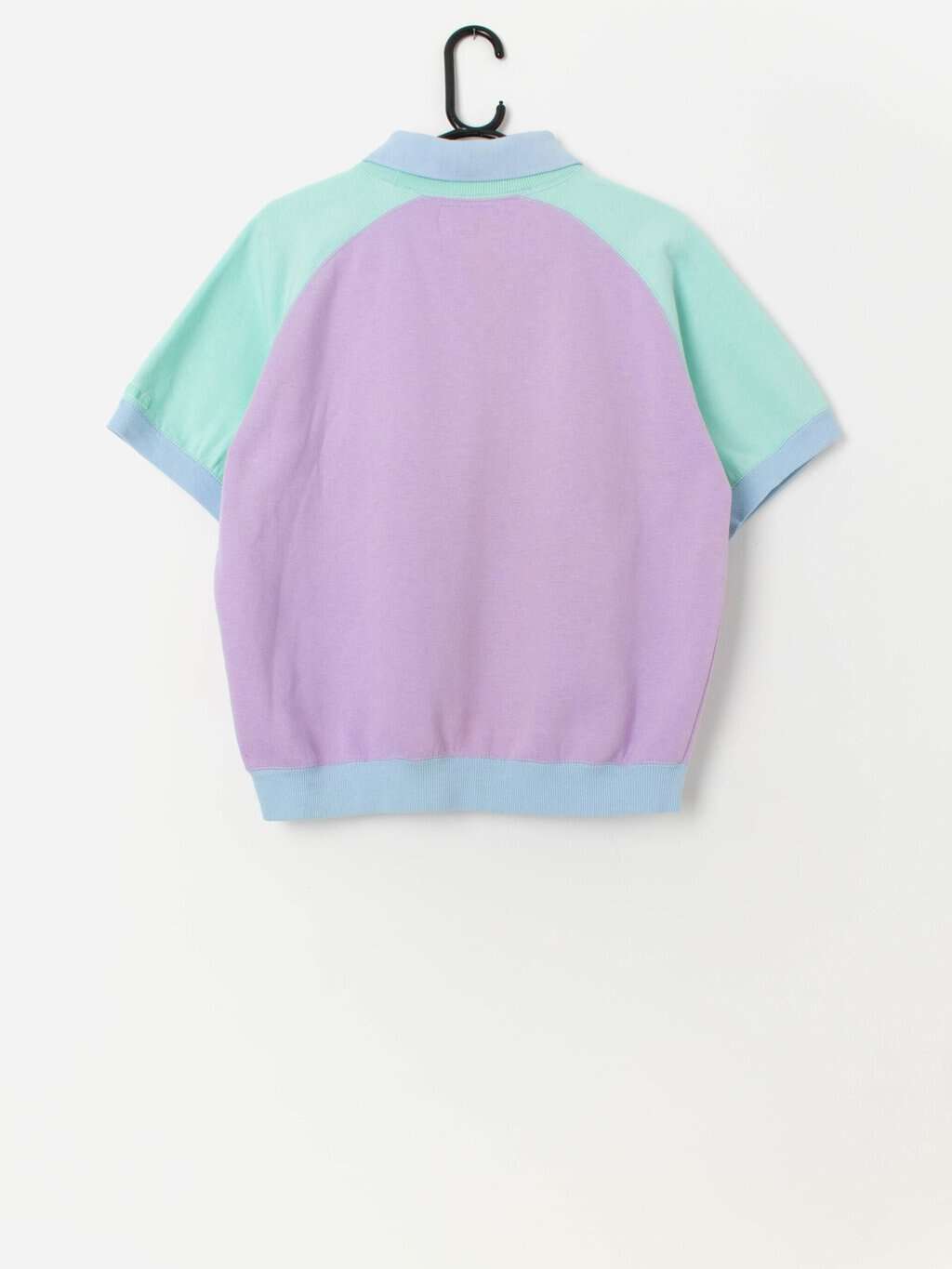 Vintage pastel short sleeve sweatshirt by Dash - Large - Image 4