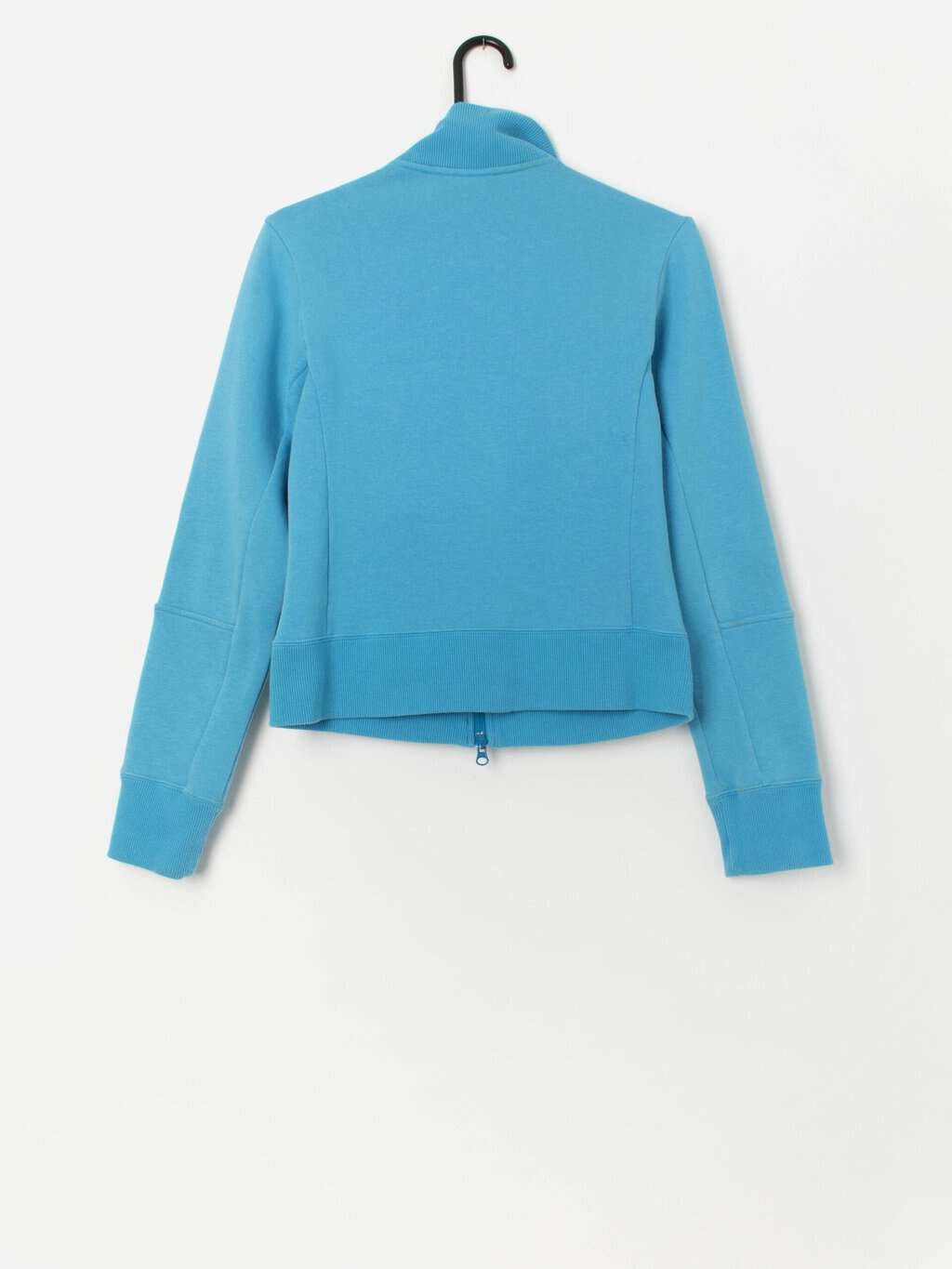 Vintage Y2K Adidas track jacket in sky blue and white - XS / Small - Image 3