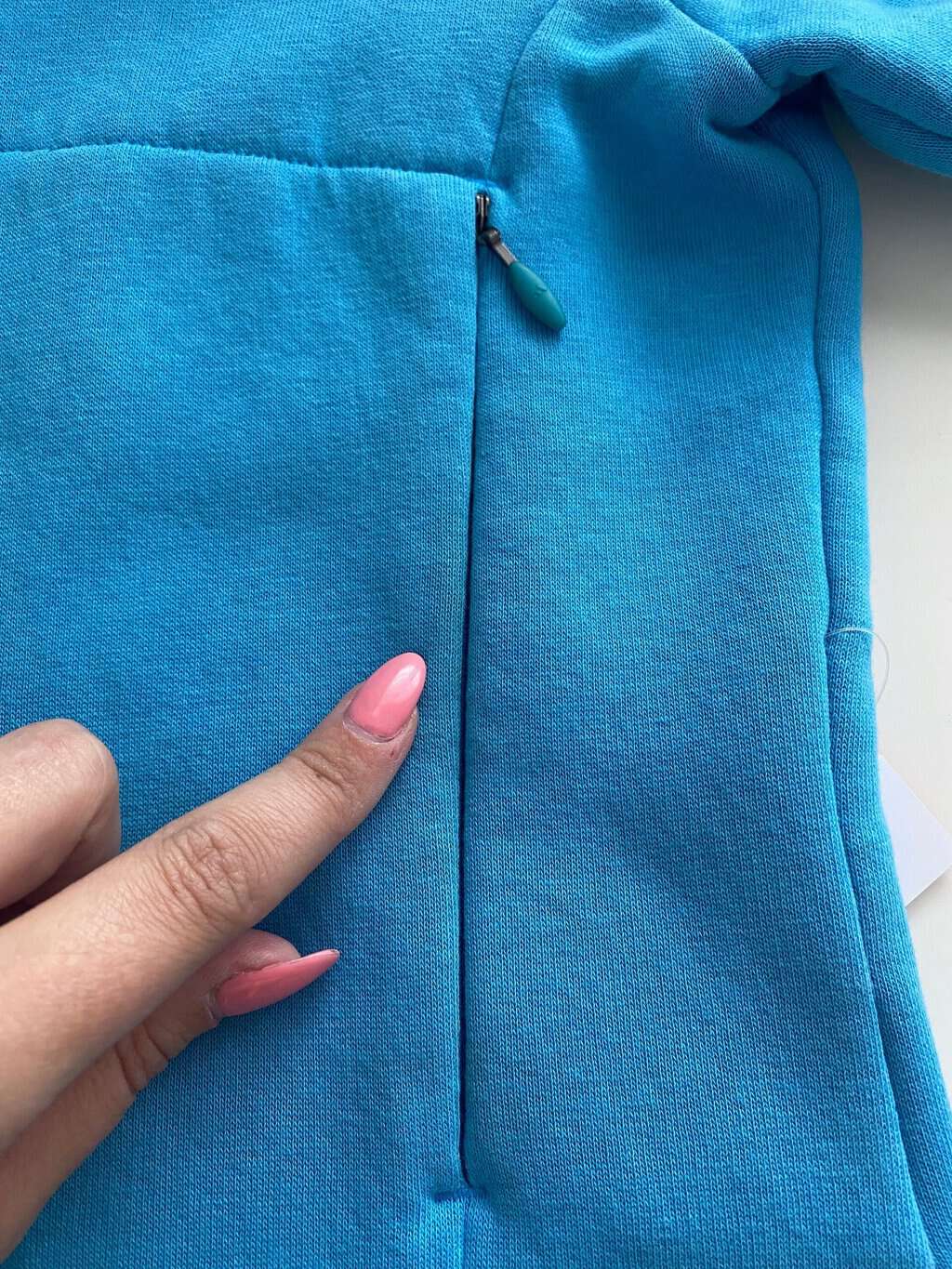 Vintage Y2K Adidas track jacket in sky blue and white - XS / Small - Image 4