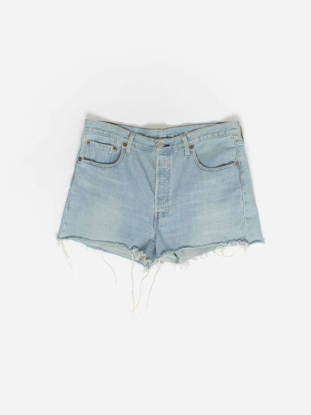 Pale blue Levis 501 cut off short shorts - Large / XL