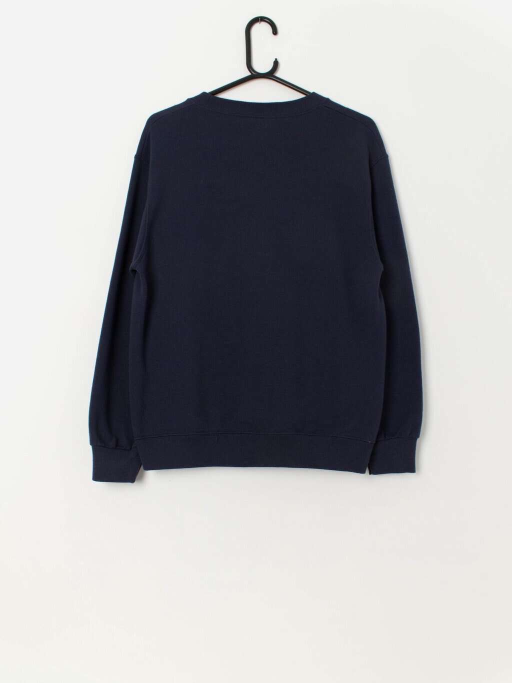 Vintage Alaska wolf graphic sweatshirt in navy blue - Small / Medium - Image 3