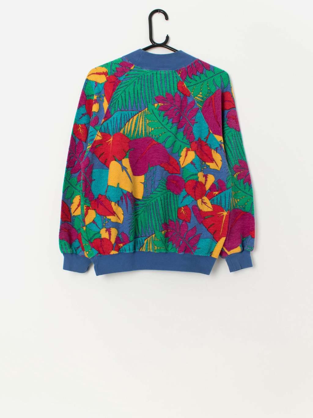 Bright 80s vintage St Michael jungle vibes sweatshirt - Medium / Large - Image 3