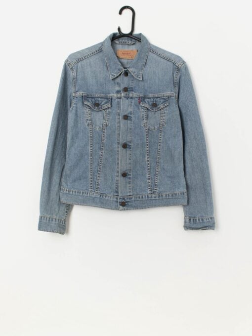 Women's Levis for girls blue denim jacket - XS / S