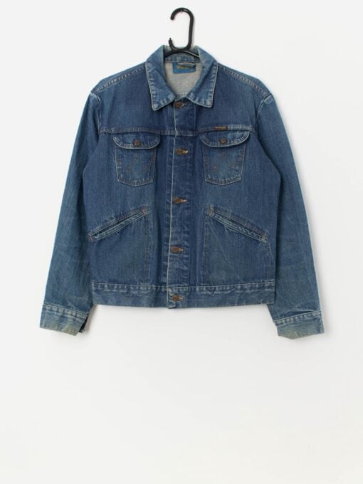 Vintage 70s Wrangler denim jacket, slim fit - Medium