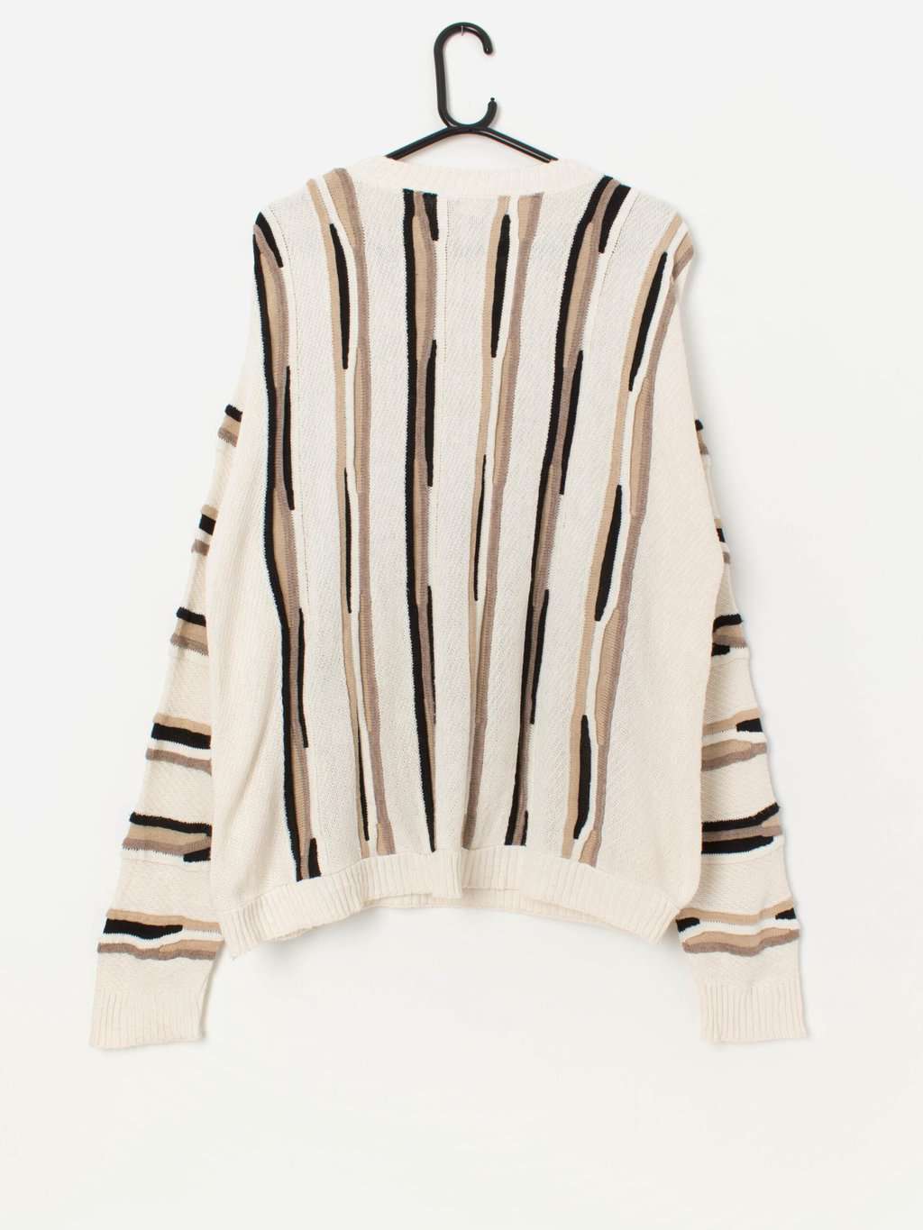 Vintage Milford Sportswear crew neck sweater, made in USA - Large / XL - Image 3