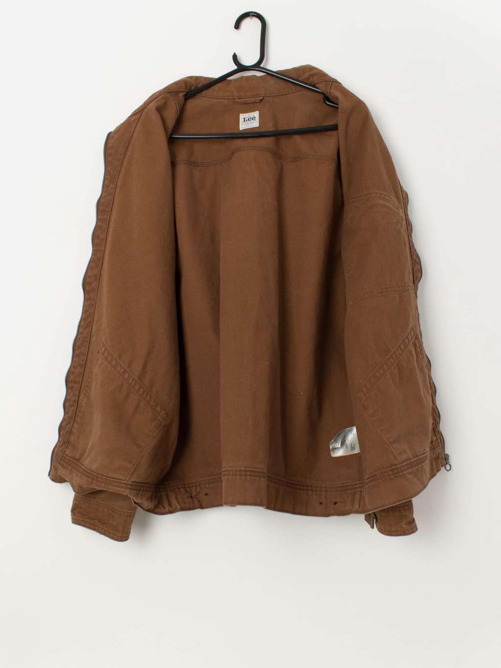 Vintage Lee Workwear canvas jacket in brown, 191J Jacket - XL - Image 3