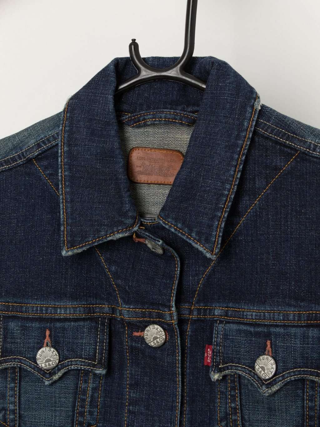 Levis sunset trucker jacket in indigo blue - XS / S - Image 2