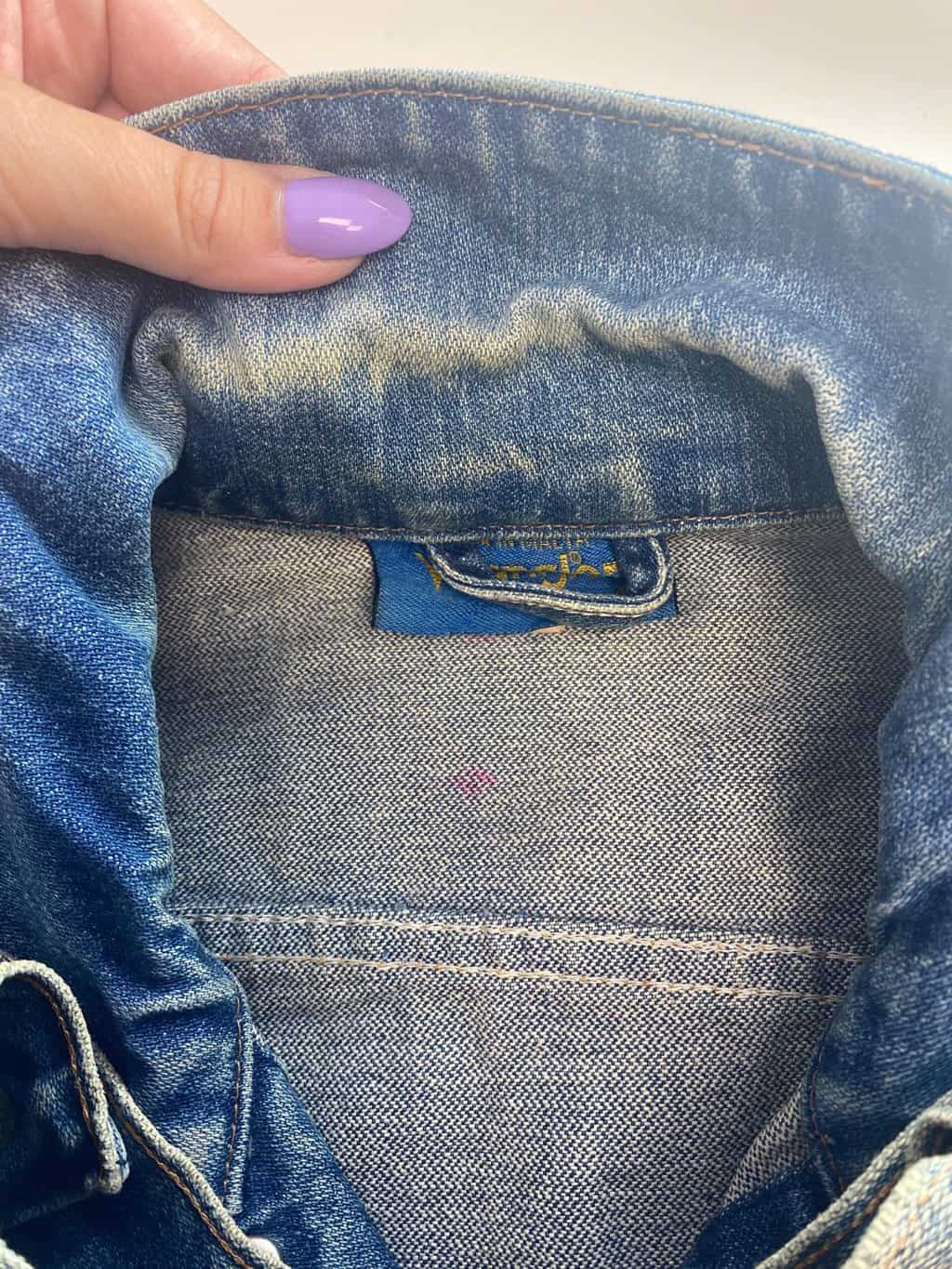 Vintage 70s Wrangler denim jacket, slim fit - Medium - Image 6