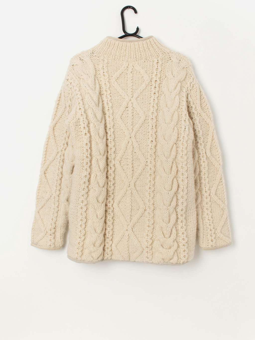 Vintage Y2K Pachamama cable knit lined cardigan - Small - Image 4