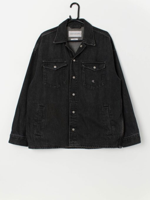 Calvin Klein Jeans oversized denim shirt jacket - M
