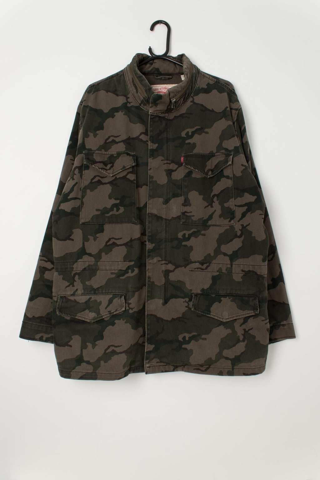 Men's Levis camo jacket with fold away hood - 2XL