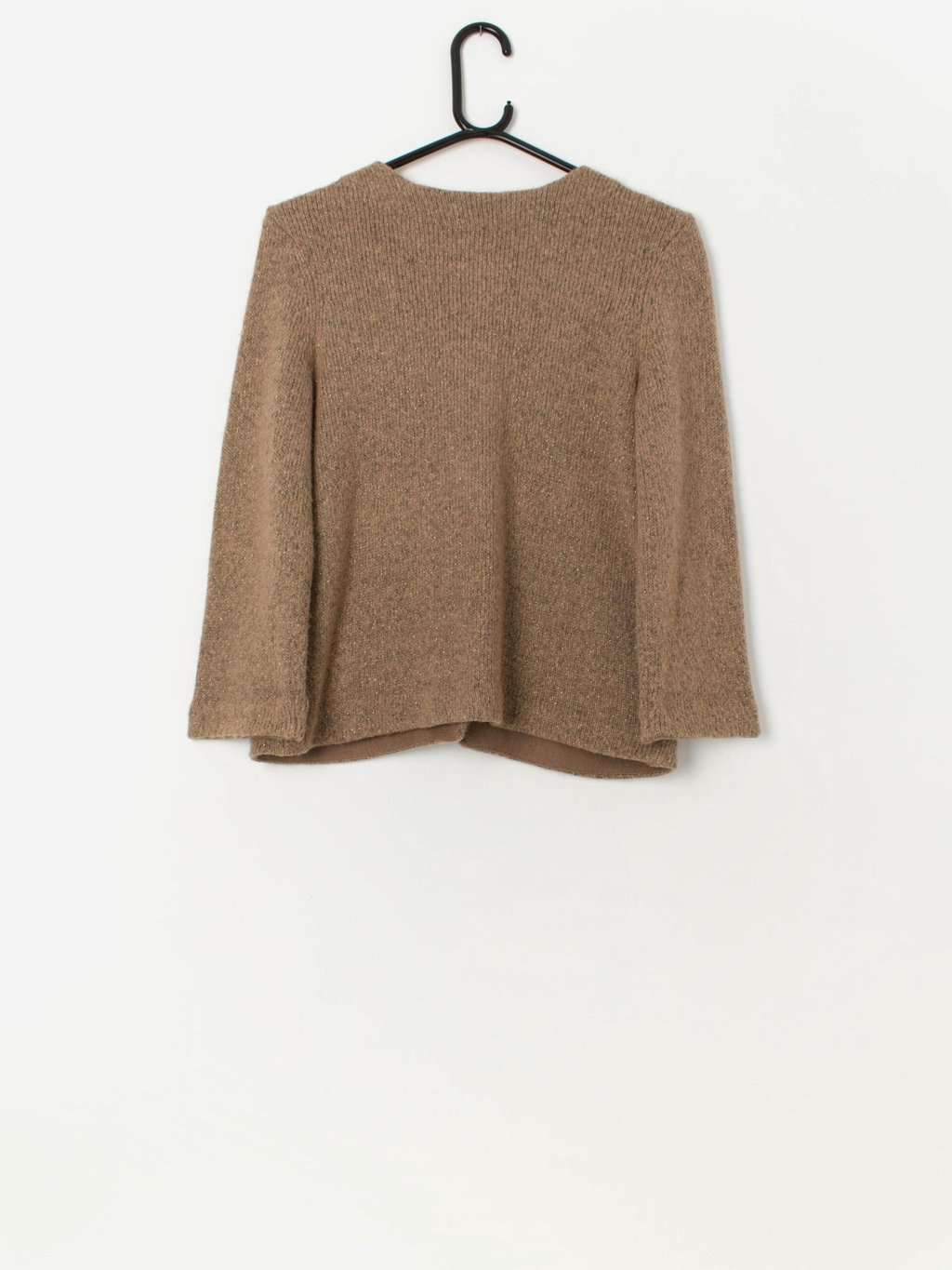 Vintage Laura Ashley Y2K cardigan with gold sparkly detail - Small / Medium - Image 3