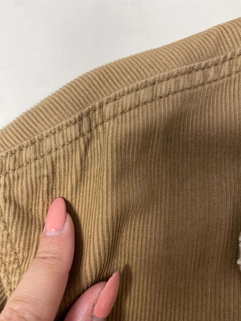 Men's Lee Storm Rider cord jacket in pale brown - S / M - Image 7