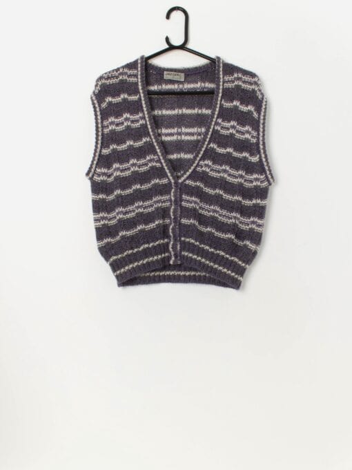 Vintage Jaeger handknitted sweater vest - Medium / Large