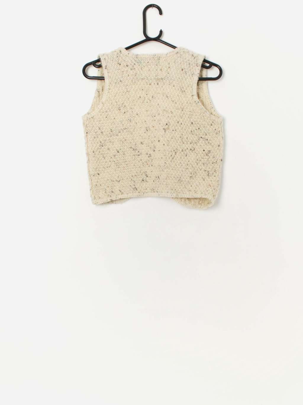 Vintage Mac Baaaa children's cable knit sweater vest - Age 5-6 Years - Image 3