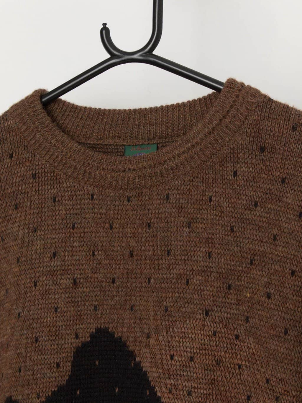 90s vintage husky embroidered pullover sweater - XL - Image 2