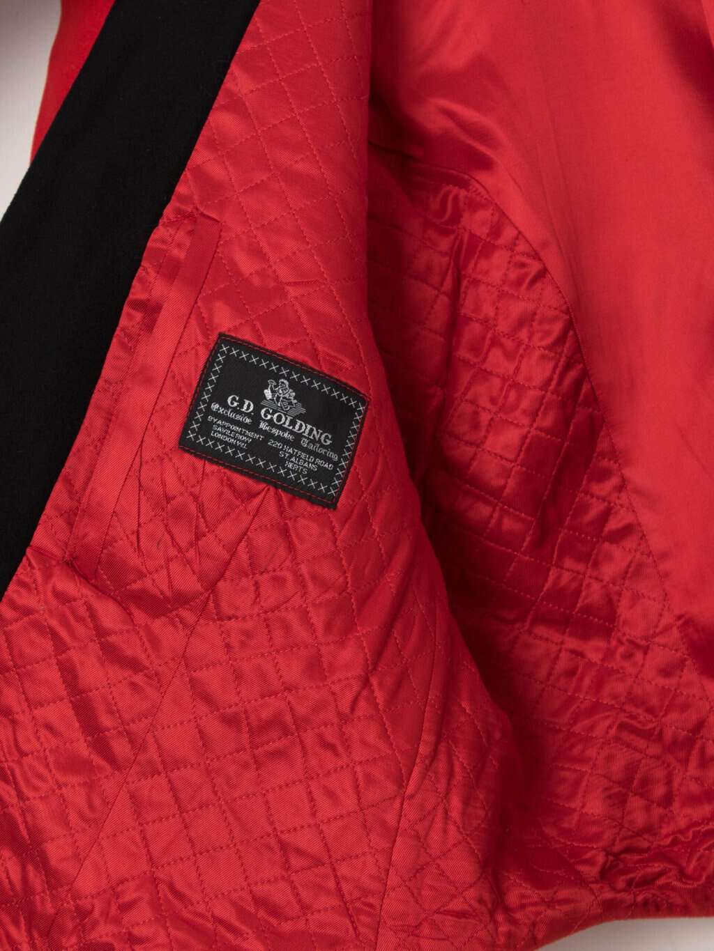 Vintage red military jacket with shoulder military pips - Small / Medium - Image 3