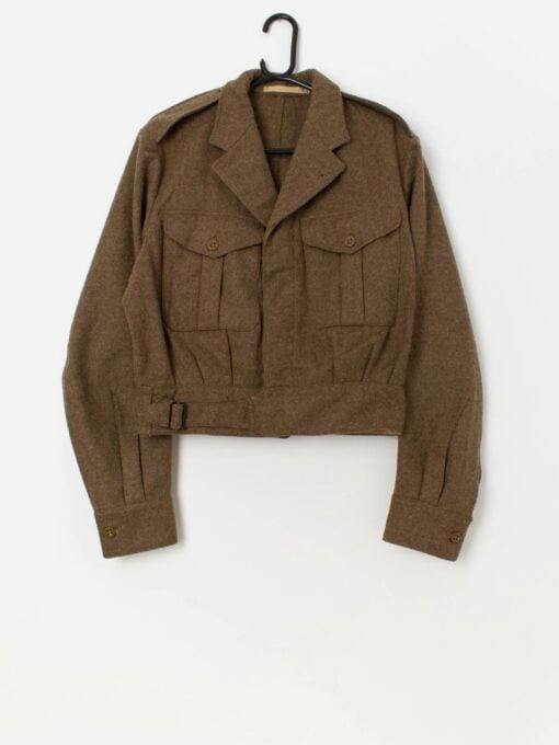 Original 60s British Army 1949 patterned battledress jacket - Medium