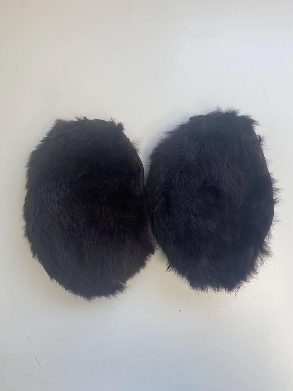 80s vintage fur lined leather coat in brown - L - Image 5