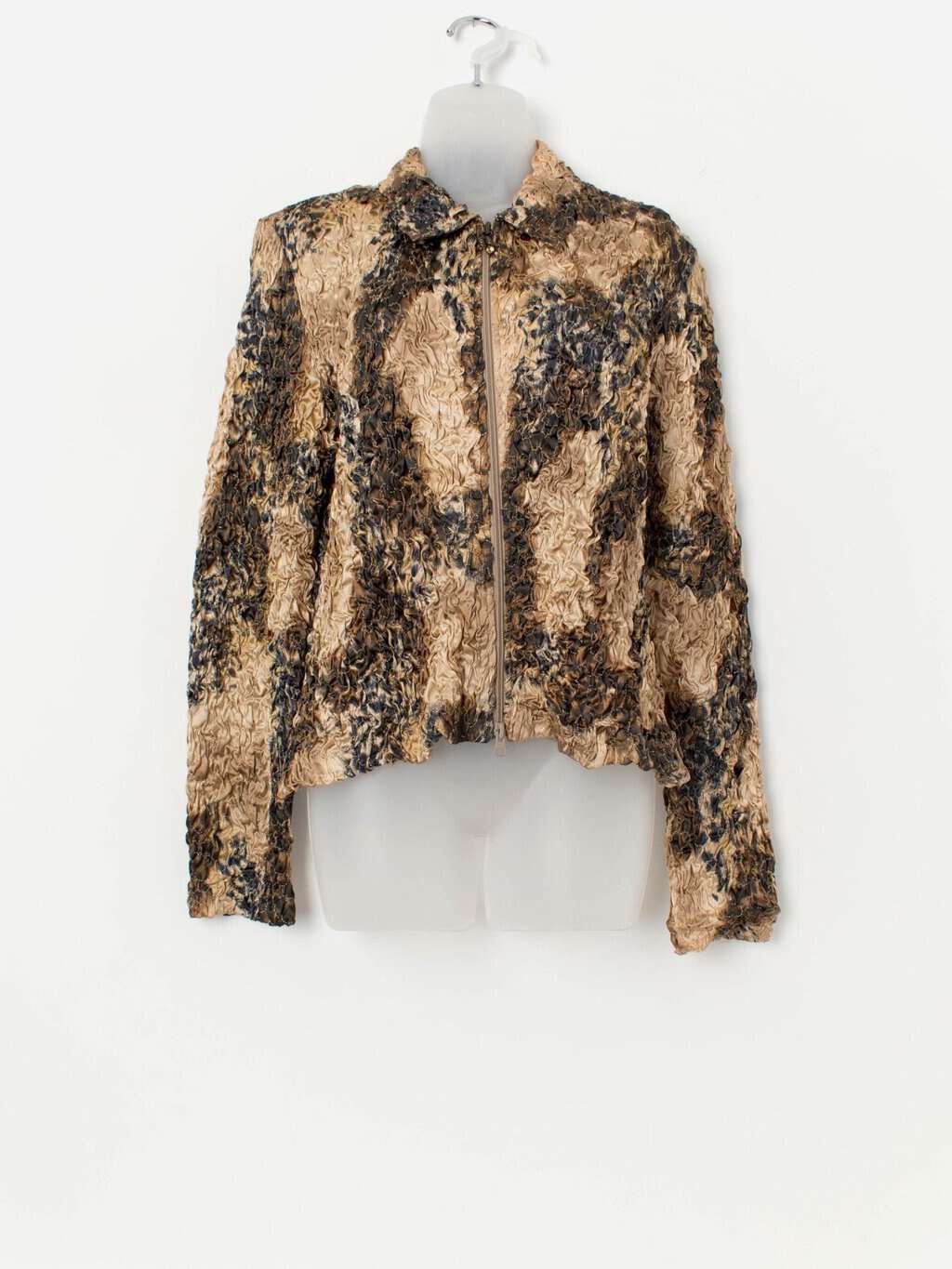 Vintage Joseph Ribkoff crease top, fitted blouse party top - Small / Medium