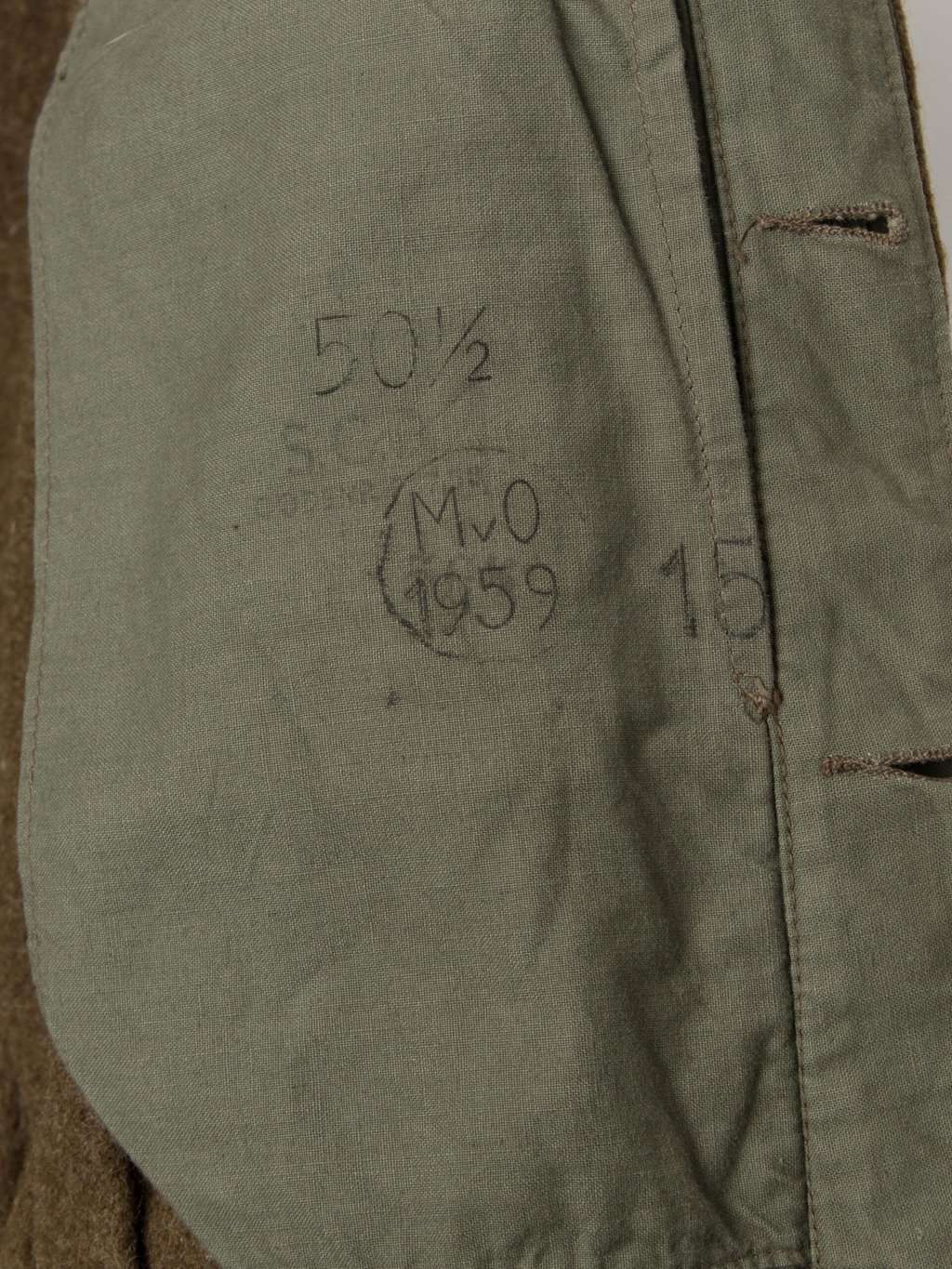Vintage British/Dutch WW2 style battledress jacket with 'Home Guard' armband - Small / Medium - Image 7