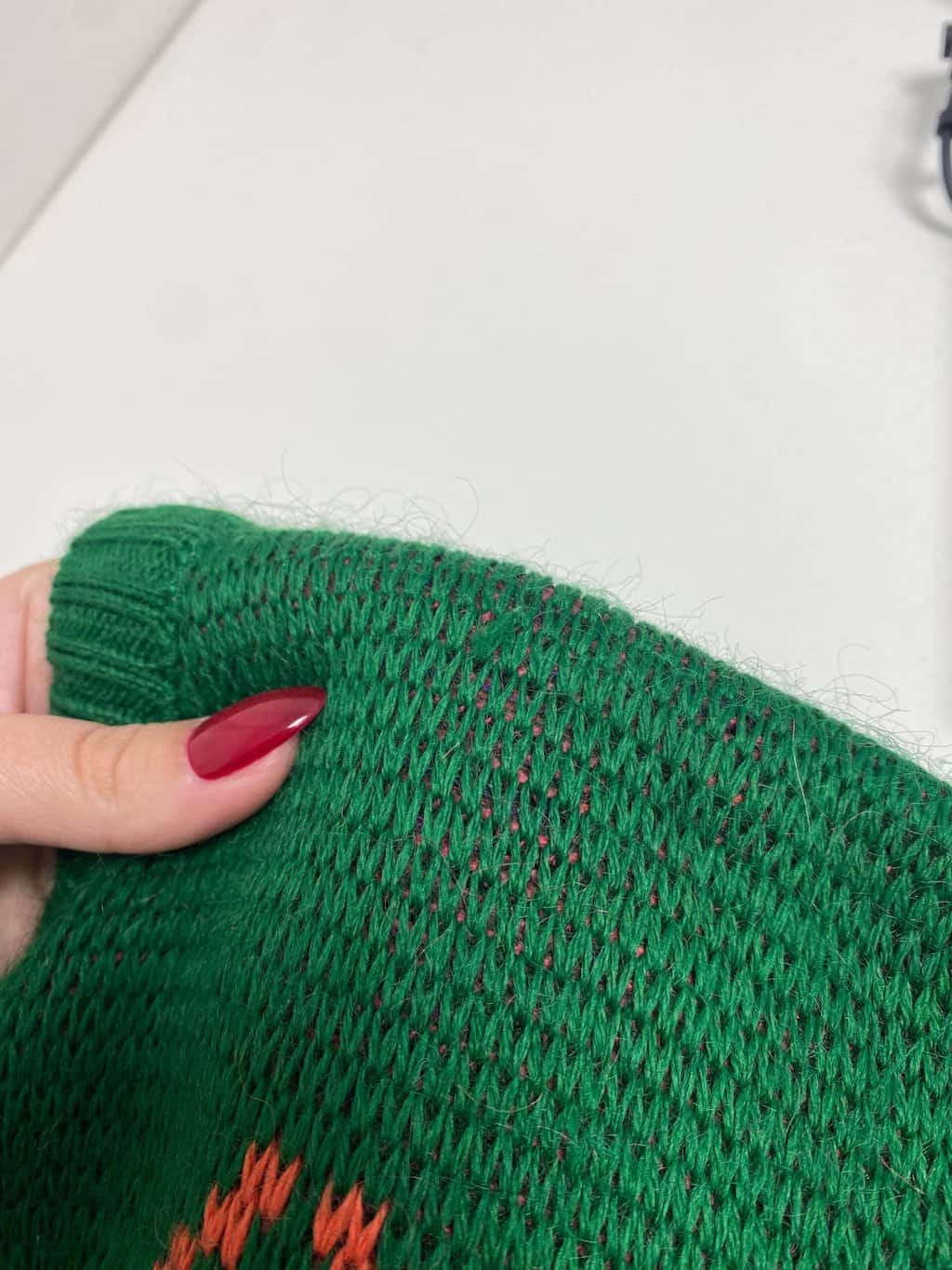 Oxbow green ski sweater made in France, Pohono - S / M - Image 5