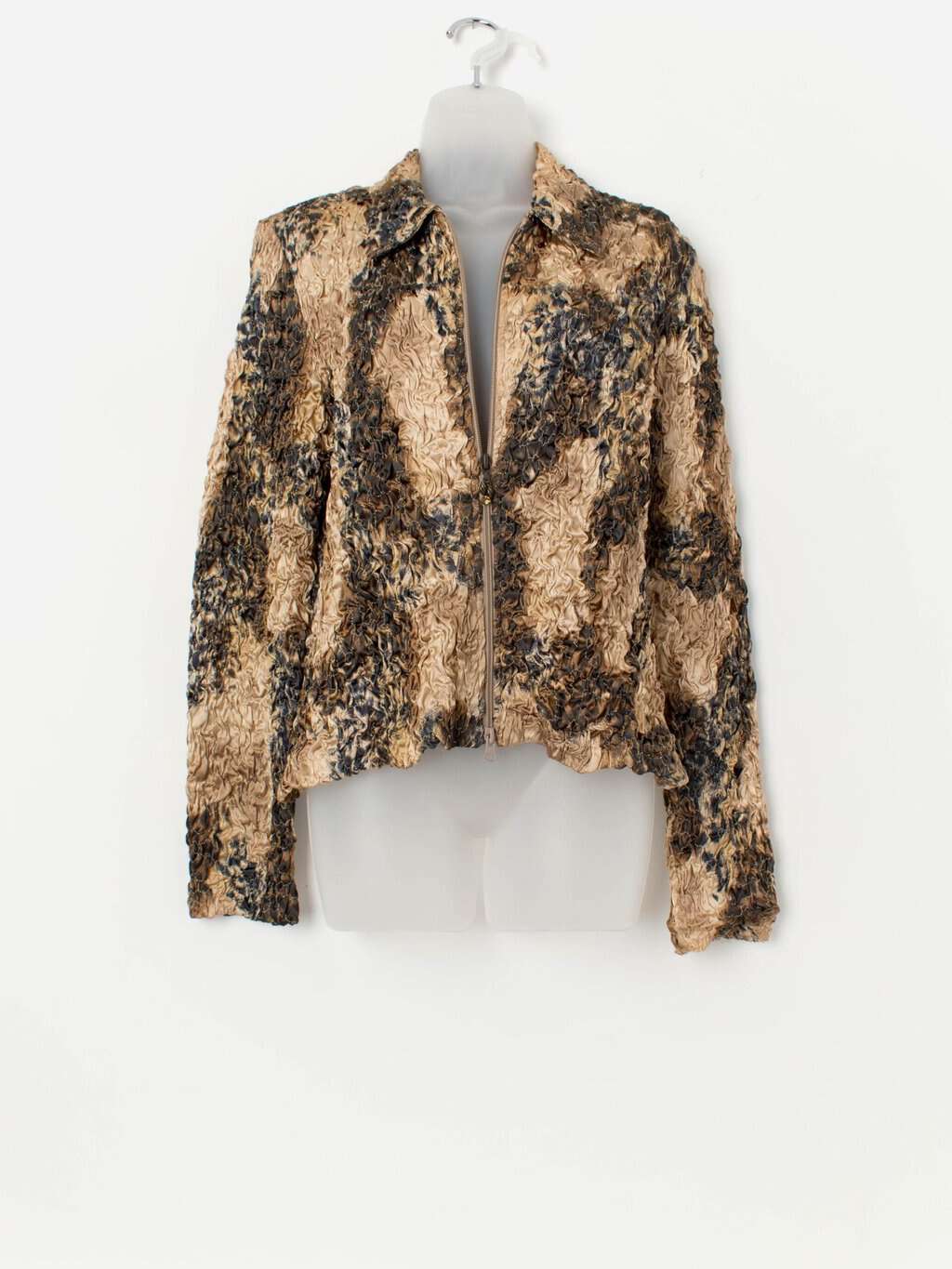 Vintage Joseph Ribkoff crease top, fitted blouse party top - Small / Medium - Image 2