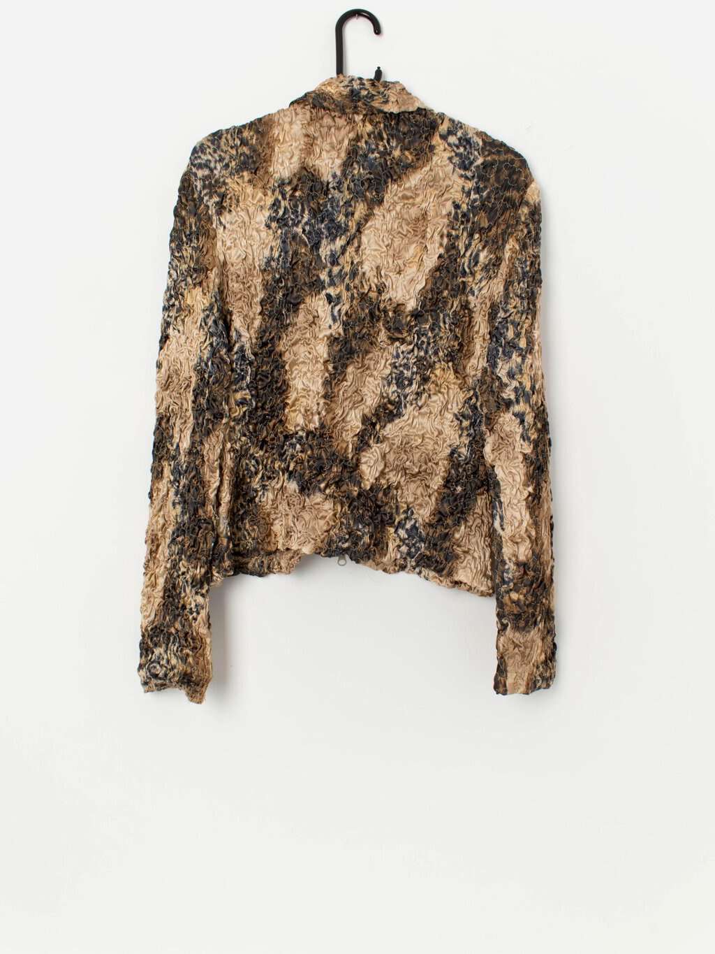 Vintage Joseph Ribkoff crease top, fitted blouse party top - Small / Medium - Image 5