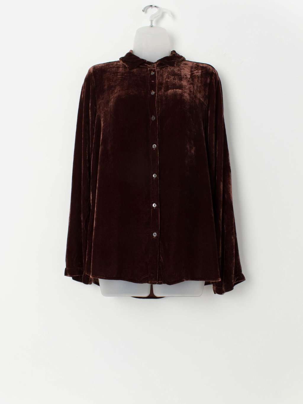 Velvet autumn brown blouse by Velvet By Graham And Spencer - Medium / Large