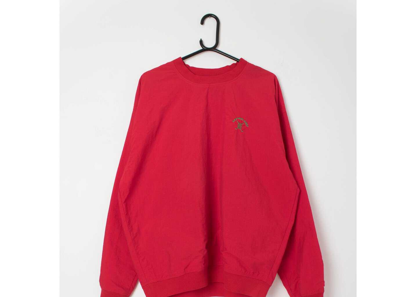Carven Golf red sweatshirt pullover sweater jumper bright - Large - Image 4