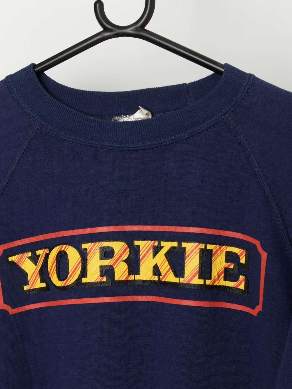 Vintage 80s Yorkie sweatshirt pullover sweater chocolate - Large - Image 2