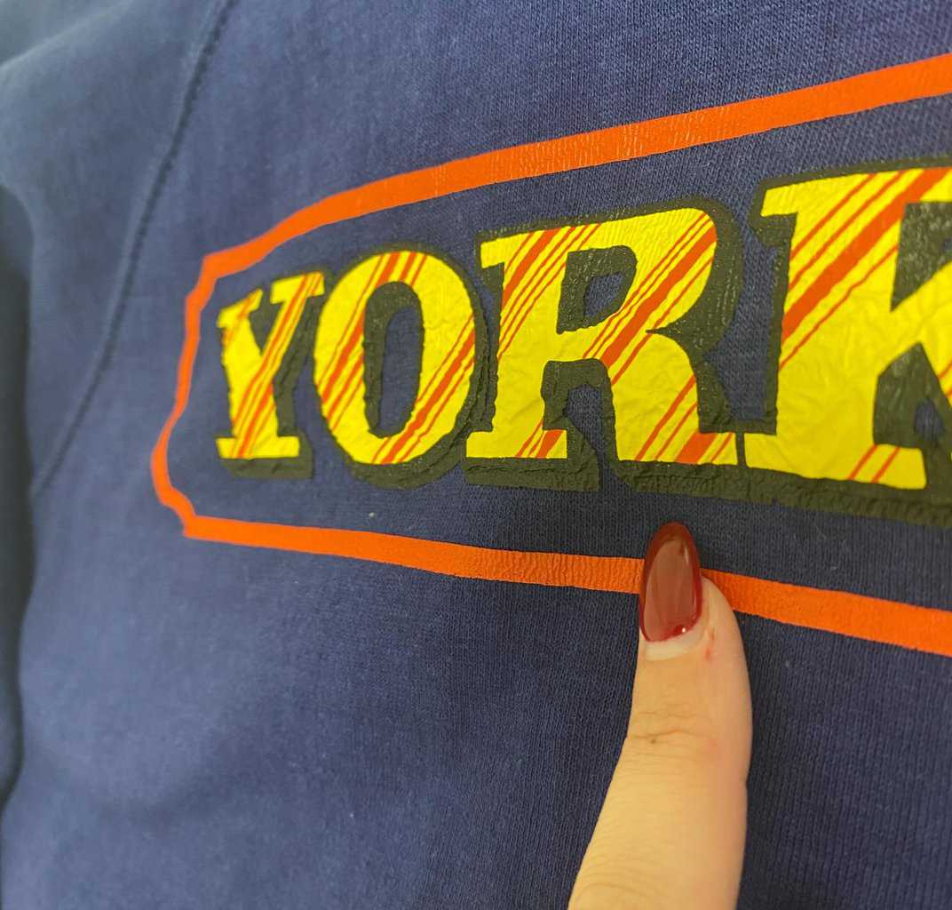 Vintage 80s Yorkie sweatshirt pullover sweater chocolate - Large - Image 5