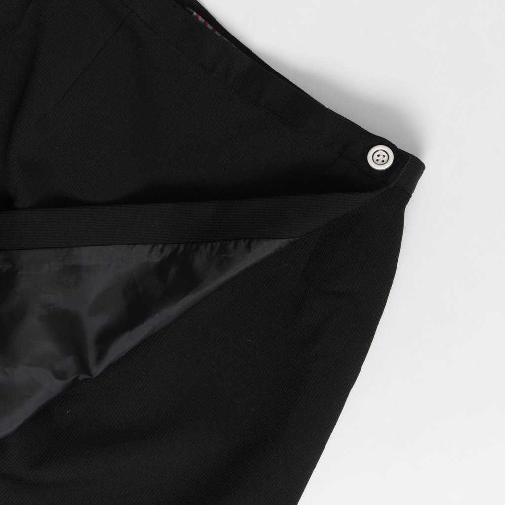 Y2K Morgan mini skirt Morgan De Toi mini wrap black skirt 25 waist - Small - Image 3