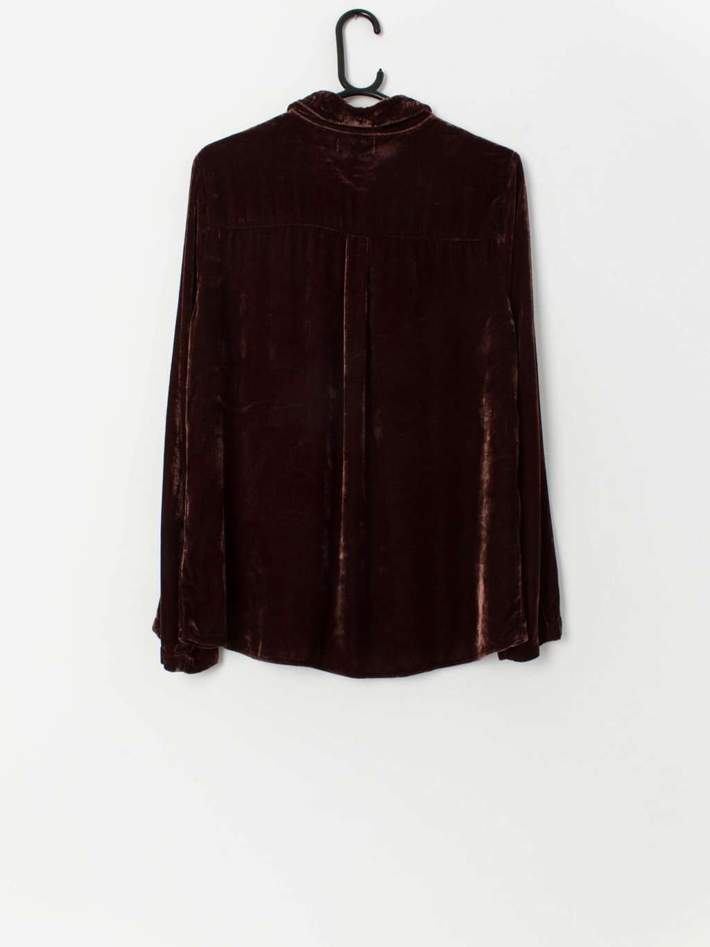 Velvet autumn brown blouse by Velvet By Graham And Spencer - Medium / Large - Image 3