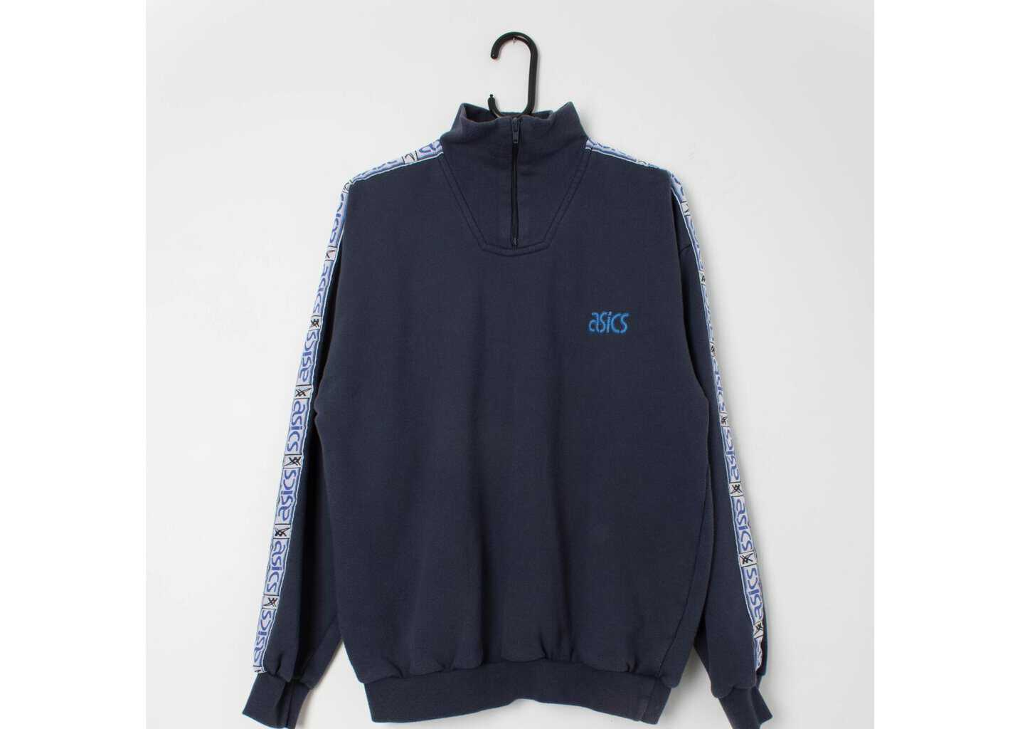 Vintage Asics quarter zip sweater - L - Image 4