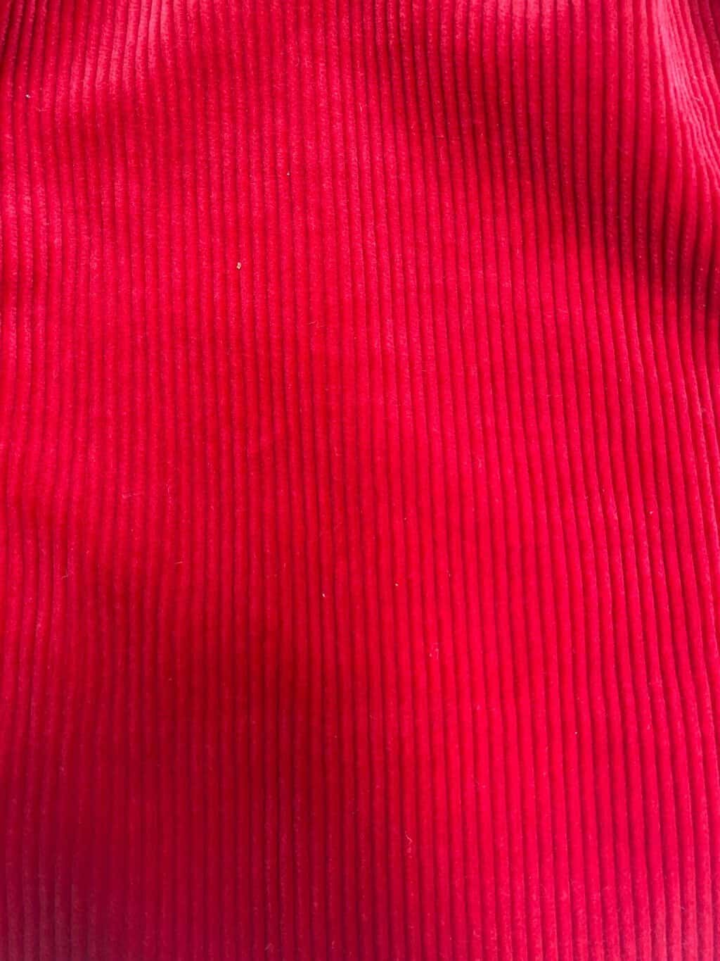 Ralph Lauren corduroy skirt bright red pleated cotton skirt 28 waist - Small / Medium - Image 4